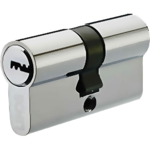 Цилиндр Linde A6P 35x35 ключ-ключ 70 мм полированный хром