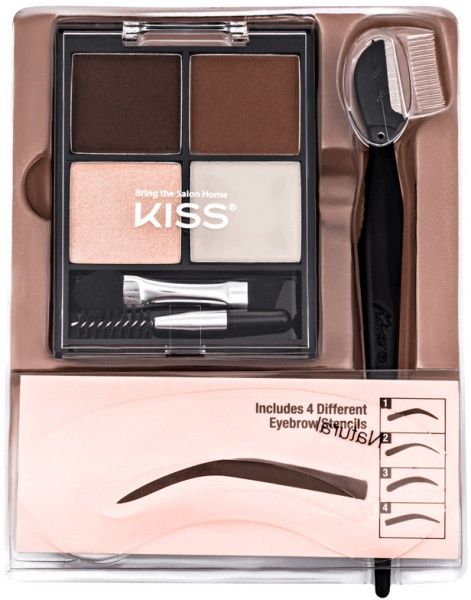 Набір для моделювання брів Kiss Beautiful Brow Kit 