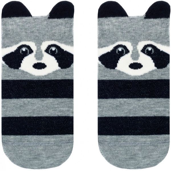 Носки детские Conte-Kids TIP-TOP 317 Енотики 17С-59СП р.22 серый черный 