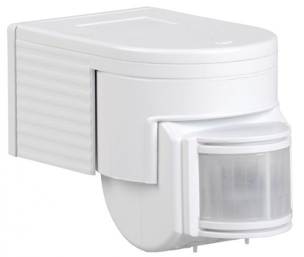 Датчик движения IEK ДД 012 180° 12м 1100W IP44 белый LDD10-012-1100-001