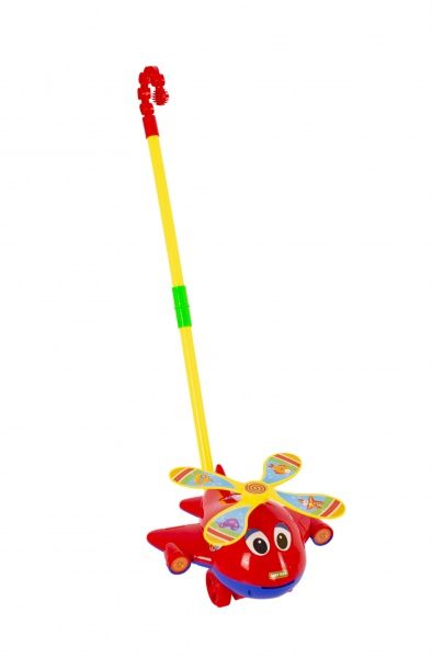 Іграшка-каталка Baby Team Літачок в асортименті 8661