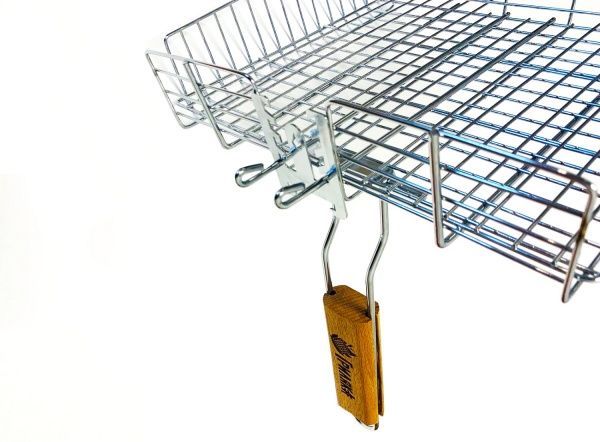 Решітка-гриль зі знімною ручкою Гриляка універсальна L 40х30 см + чохол