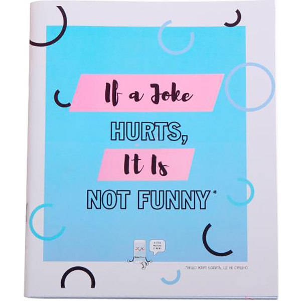 Зошит шкільний ДоброPhone 3 Hurts 96 аркушів у клітинку Мрії збуваються