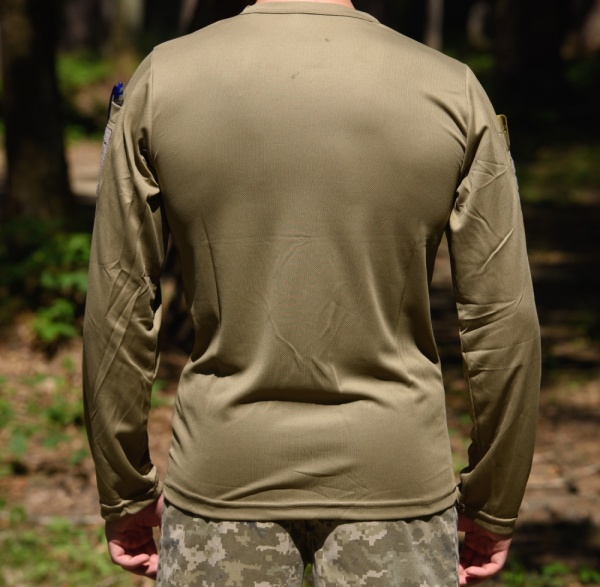 Тенниска Убакс с длинным рукавом р.L бежевый