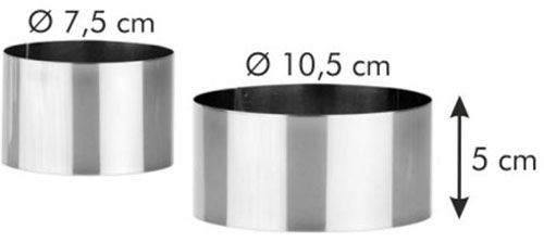 Набор форм для придания формы блюдам 2 шт GrandChef Tescoma