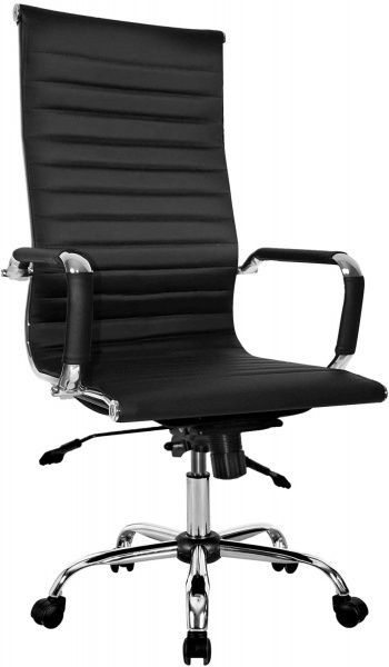 Кресло Примтекс Плюс Elegance chrome MF D-5 черный 