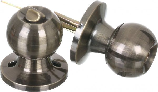 Кнобсет AB WC стара бронза