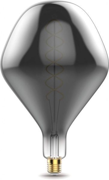 Лампа світлодіодна Gauss Vintage FL Gray SD160 8 Вт E27 2400 К 220 В прозора 