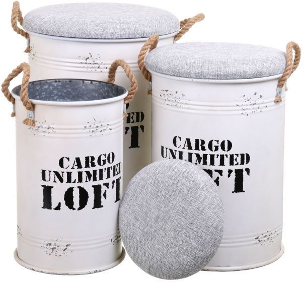 Пуф Бочка 40х55 см 