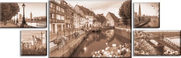 Картина модульная 50x150 см SvitArt MN5-4 