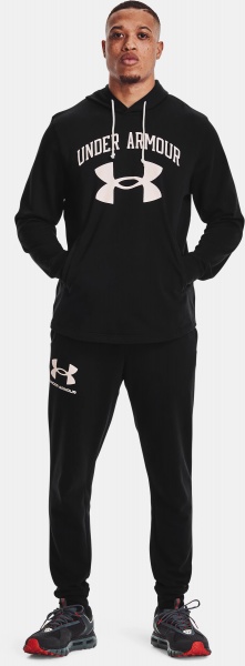 Джемпер Under Armour UA RIVAL TERRY BIG LOGO HD 1361559-001 р. M черный
