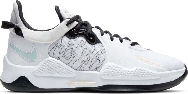 Кроссовки Nike PG 5 CW3143-100 р.US 11 белый