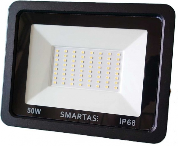Прожектор светодиодный Smartas Messi 50 Вт IP66 черный MI3-32050W-255-19F1 