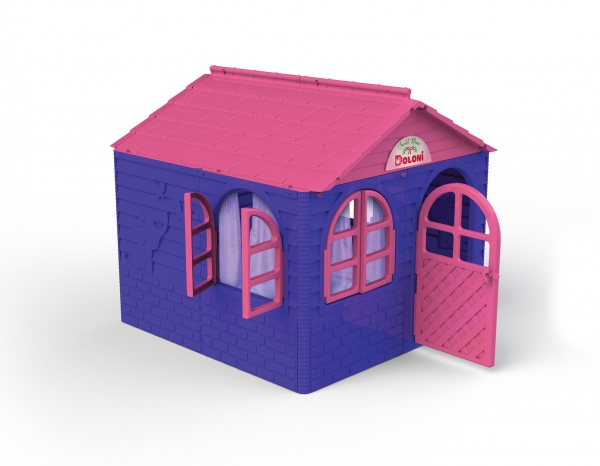 Домик Doloni Toys со шторками 02550/1