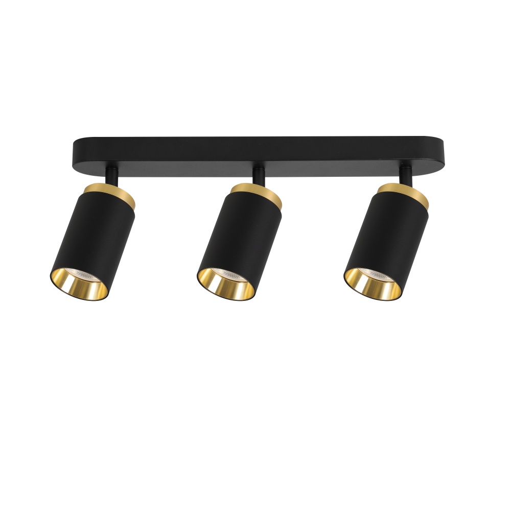 Спот Sensio Brooklyn 3xGU10 чорний WS-GU10(black)Q3