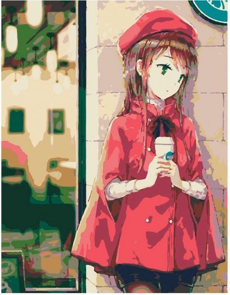 Набір, техніка акриловий живопис за номерами Замріяна Rosa Start 