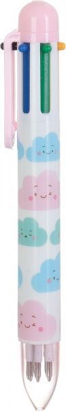 Ручка шариковая Веселый котенок 6 цветов 