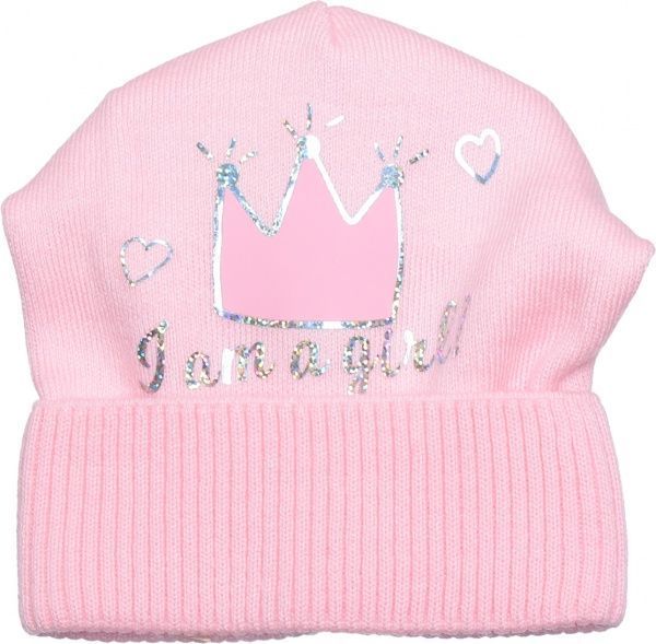 Шапочка детская для девочки Luna Kids р.52-54 светло-розовый 2390 