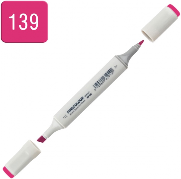 Маркер спиртовой FINECOLOUR Sketch EF100-139 глубокий малиновый 