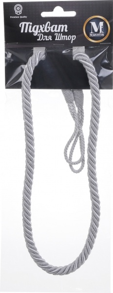 Підхват для штор 2017-38-K-43 сірий Majestic