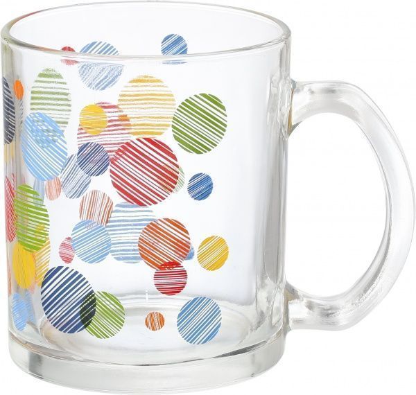 Чашка Полосатые круги 340 мл Danore