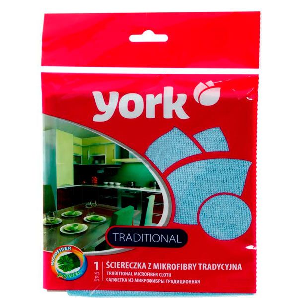 Салфетка универсальная York UNO 30х30 см см синий