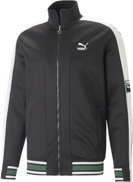 Джемпер Puma T7 ARCHIVE REMASTER TRACK JACKET DK 53829801 р. L черный