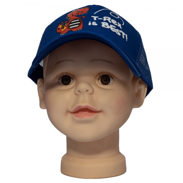 Бейсболка Devilon 3-8 лет р.48-54 синий 518899 