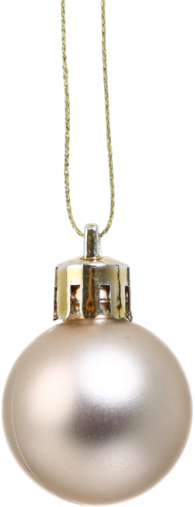 Набір ялинкових куль 4 кольори в асорт d 30 мм 36 шт./уп.