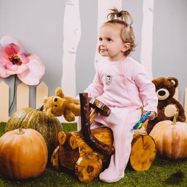 Человечек Lucky tots р.56 розовый 1602 