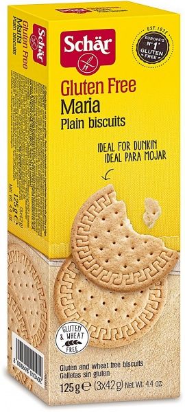 Печенье Dr. Schar Maria без глютена 125 г 
