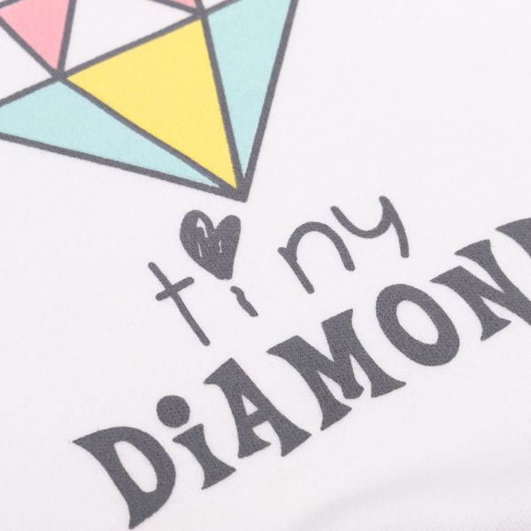 Боди Colibrі с длинным рукавом tiny diamond р.74 молочный CLG005 