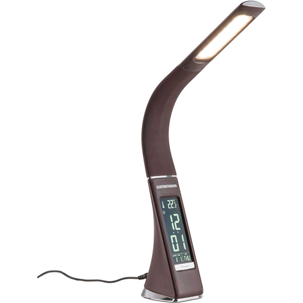 Настольная лампа офисная LedPulsar ALT-219BR LED 6 Вт коричневый 