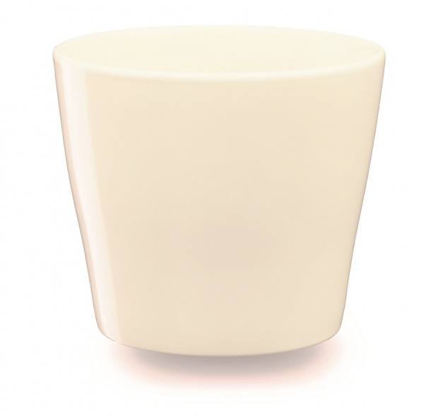 Вазон керамічний Santino Bilbao круглий 1,5 л бежевий (DP-36-14-J-10-00) 