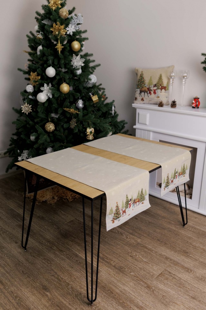 Раннер Зимний лес 140x40 см La Nuit