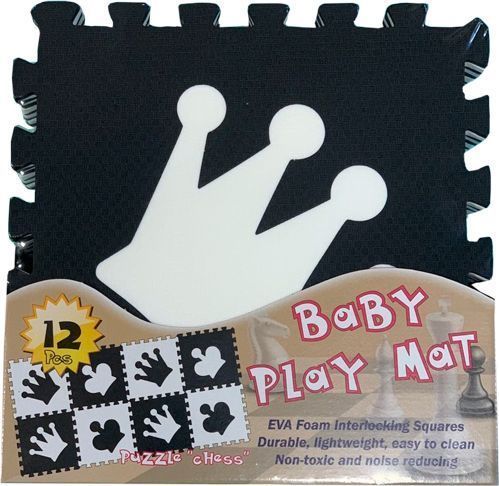 Коврик-пазл Termoizol Шах и Мат 30x30 см набор 12 шт.