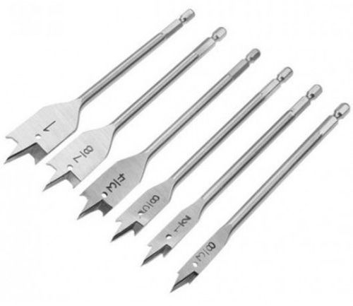 Набір зенківок по дереву Tolsen пласких 10-25 мм 6 шт. 75656