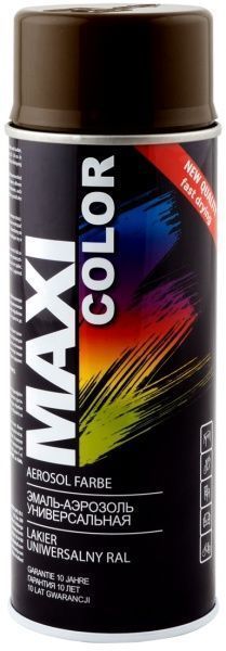 Эмаль Maxi Color аэрозольная RAL 8017 RAL 8017 шоколадно-коричневый глянец 400 мл