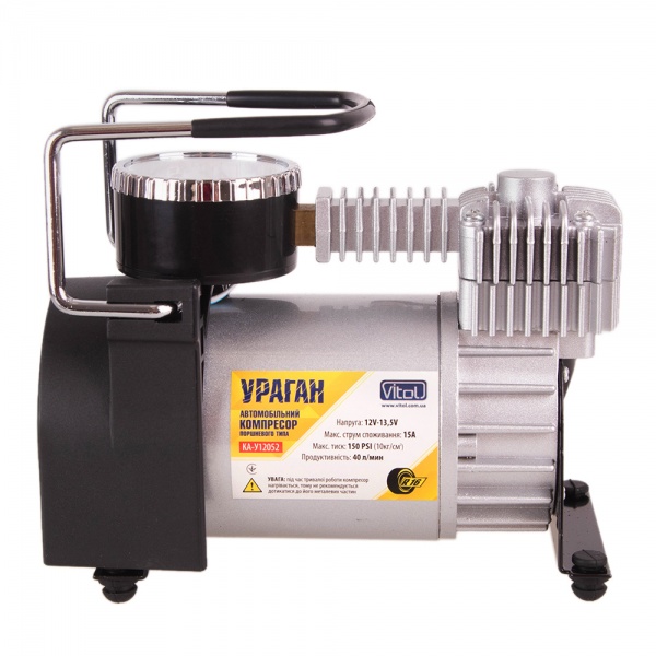 Компресcор автомобильный Vitol Ураган КА-У12052