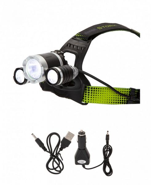 Фонарик на голову Summit StormForce Matterhorn XPE T6 черный