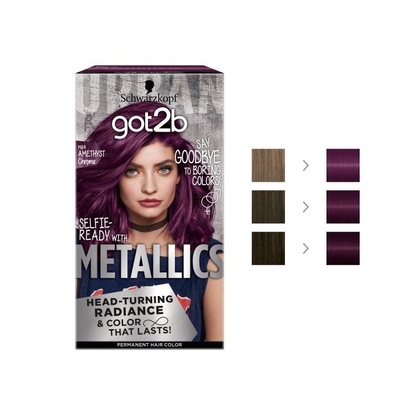 Фарба для волосся Got2b Аметистовий Хром M69 142,5 мл