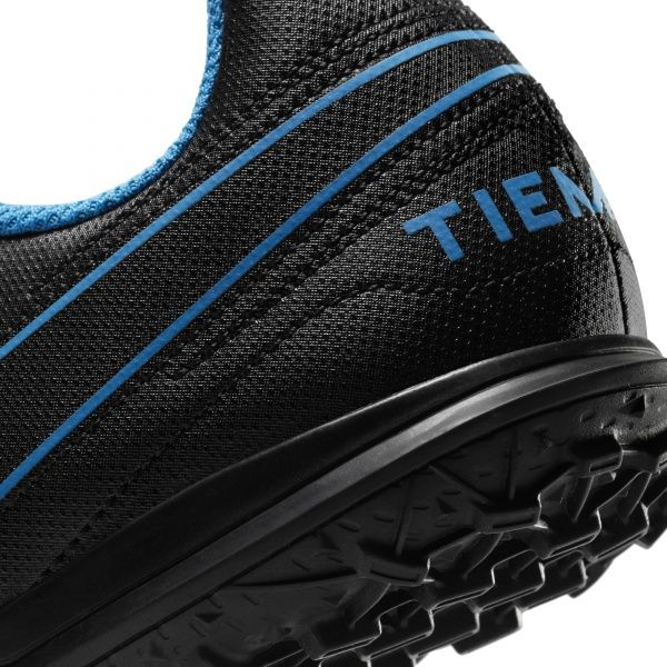 Сороконожки Nike Jr. Tiempo Legend 8 Club TF AT5883-090 р. US 1,5Y черный