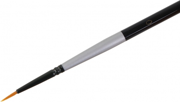 Набор кистей круглые и плоские 10 шт 