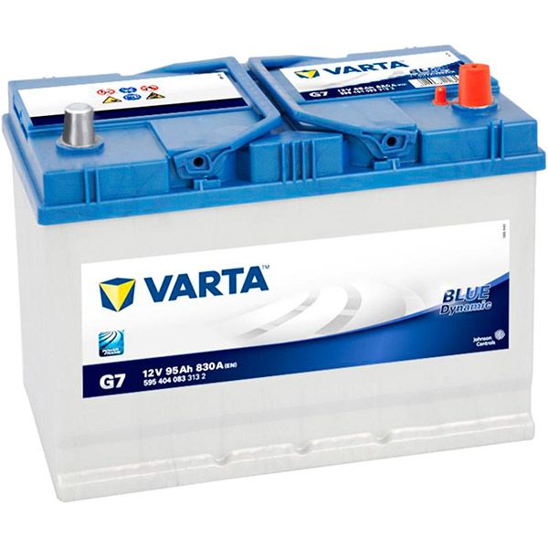 Акумулятор автомобільний Varta G7 95А 12 B 595404083 «+» праворуч