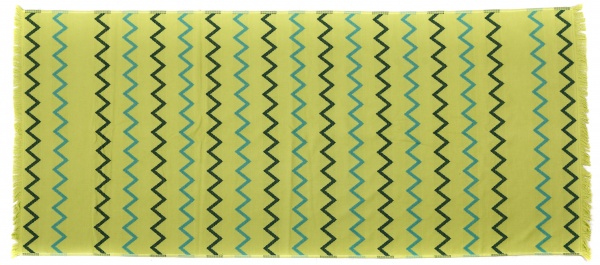 Рушник пляжний ZIGZAG 80x180 см салатовий Homeline 