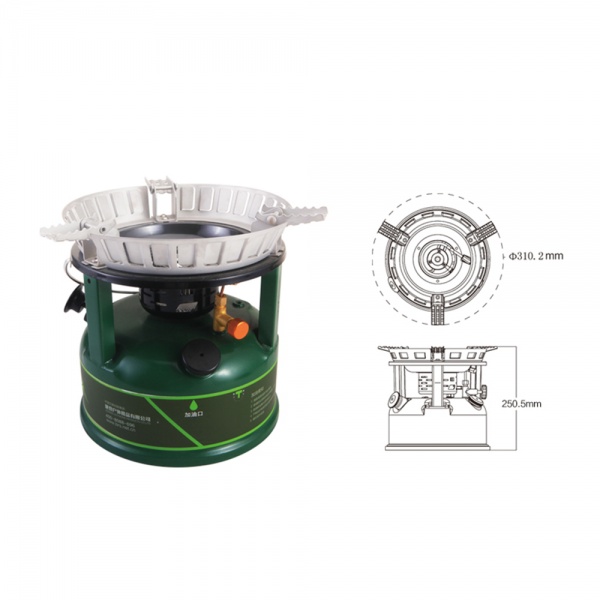 Горелка BRS -7 Жидкотопливный примус (9800 Вт) 3.5л