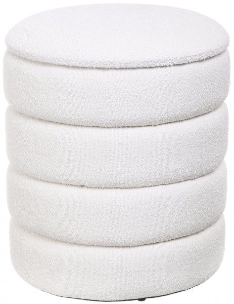 Скриня-пуф з системою зберігання білий Hive S 33.5х33.5х38.5 см 