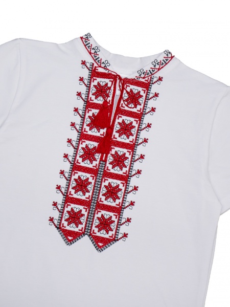 Вишиванка для хлопчиків Luna Kids р.134 білий 0078 