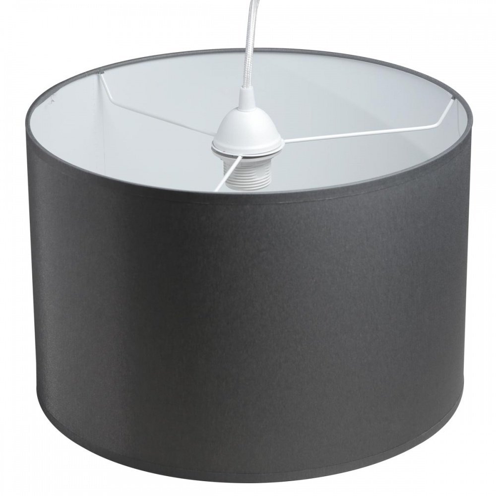 Підвіс Светкомплект Абажур WALEC 1xE27 графіт