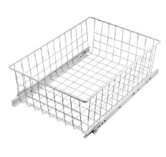 Кошик висувний DC сталь 440x480x160 мм білий